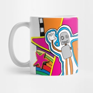 HI THERE! FRIENDLY ROBOT Mug